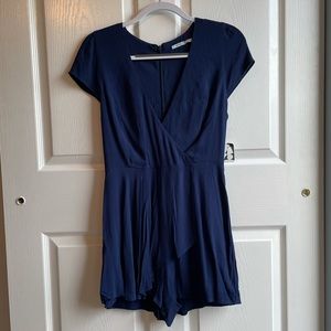 Dark Blue Urban Outfitters Romper